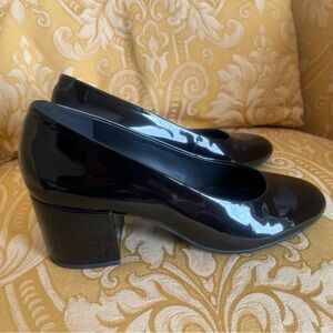 GEOX patent leather heels